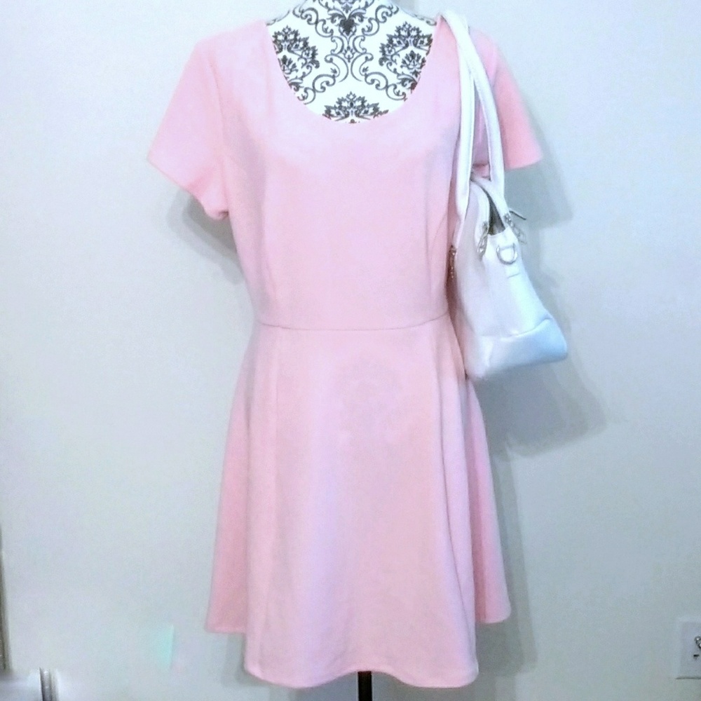 Ambiance peach skater dress size 2x juniors
